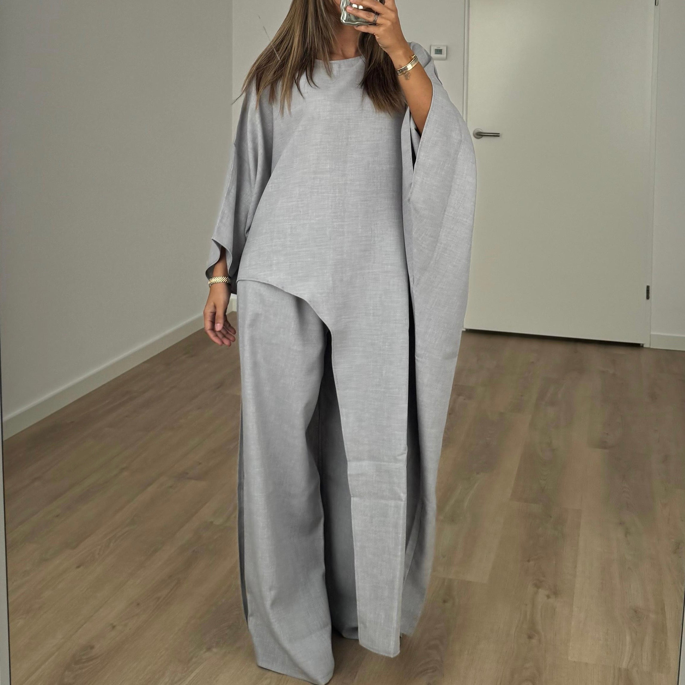 CO-ORD NAILA GREY