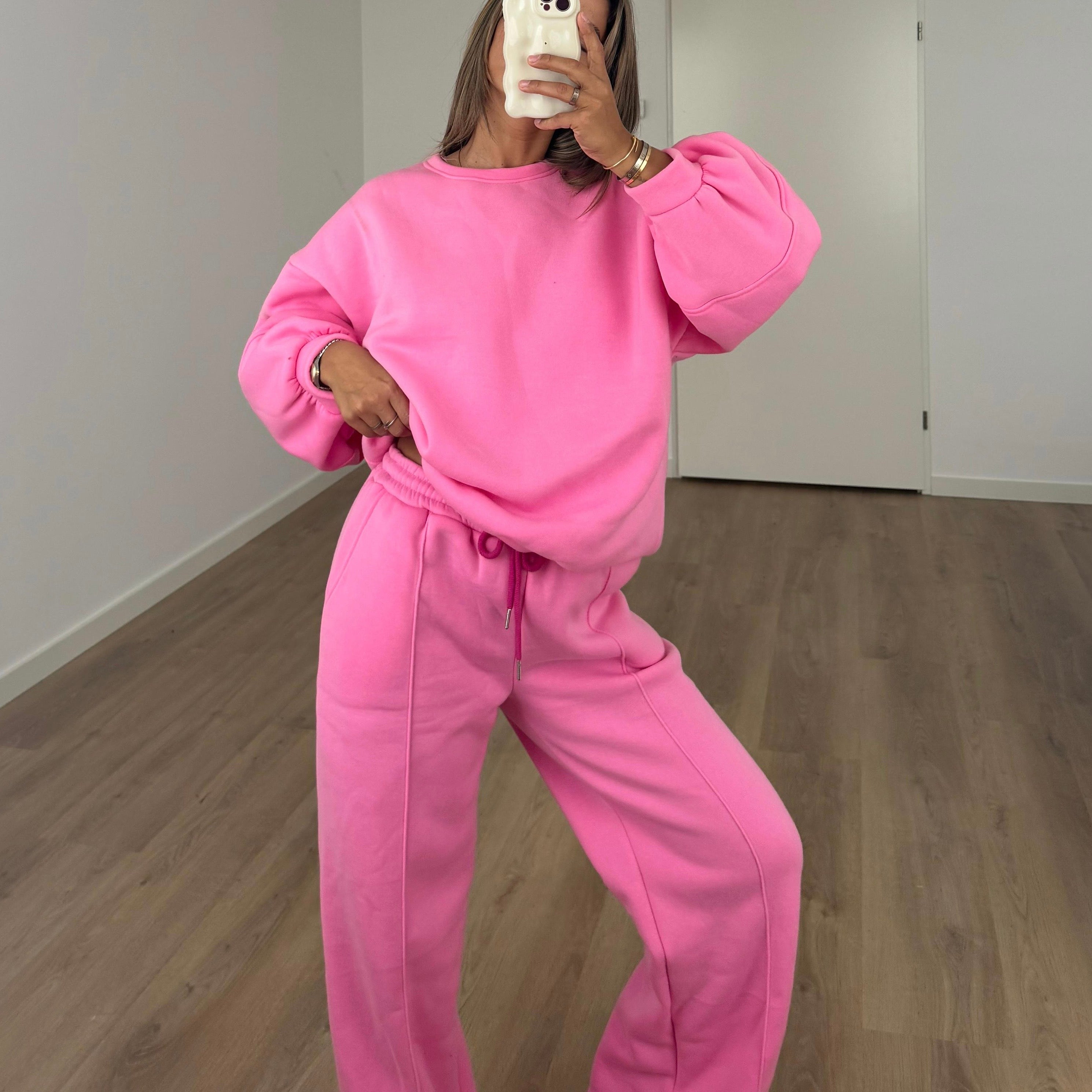 OVERSIZED JOGGER PINK