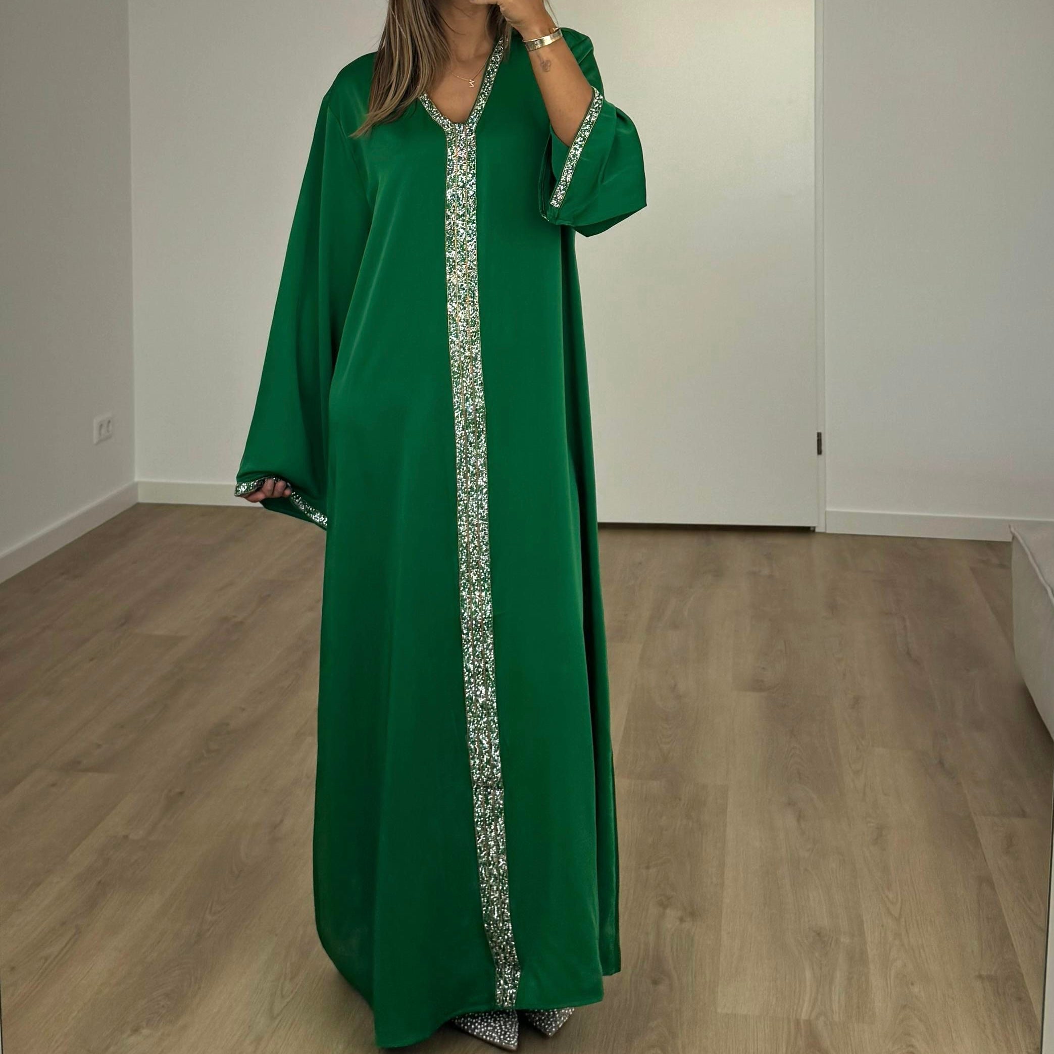 ABAYA MYSHA GREEN