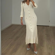 DRESS SALO CREME