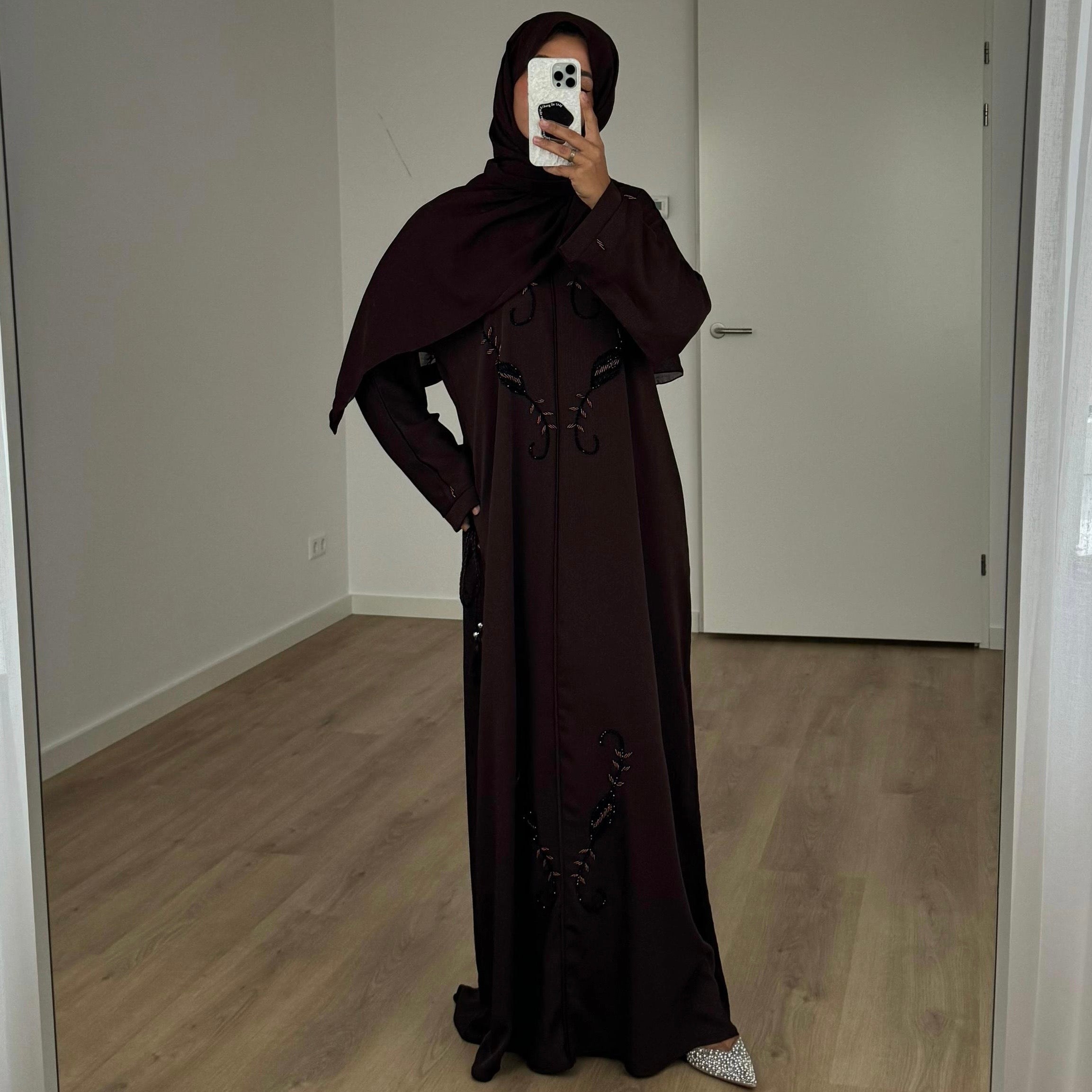 ABAYA DRESS BROWN