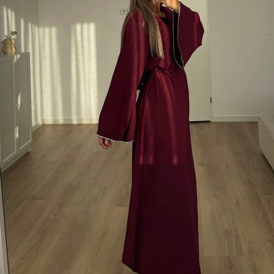 DIAMOND DRESS BORDO