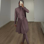 3-PIECE BURKINI ROSE TAUPE