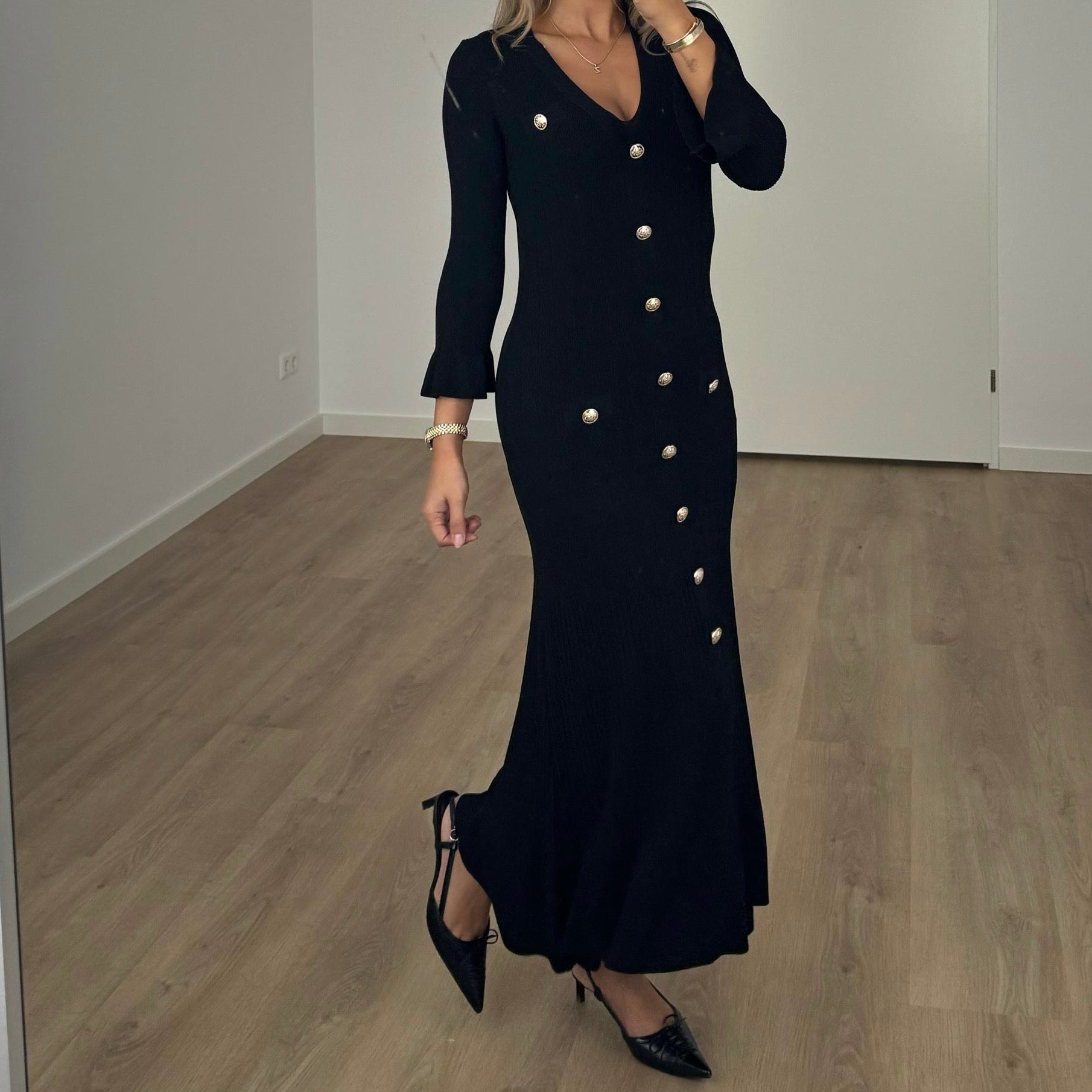 DRESS SALO BLACK